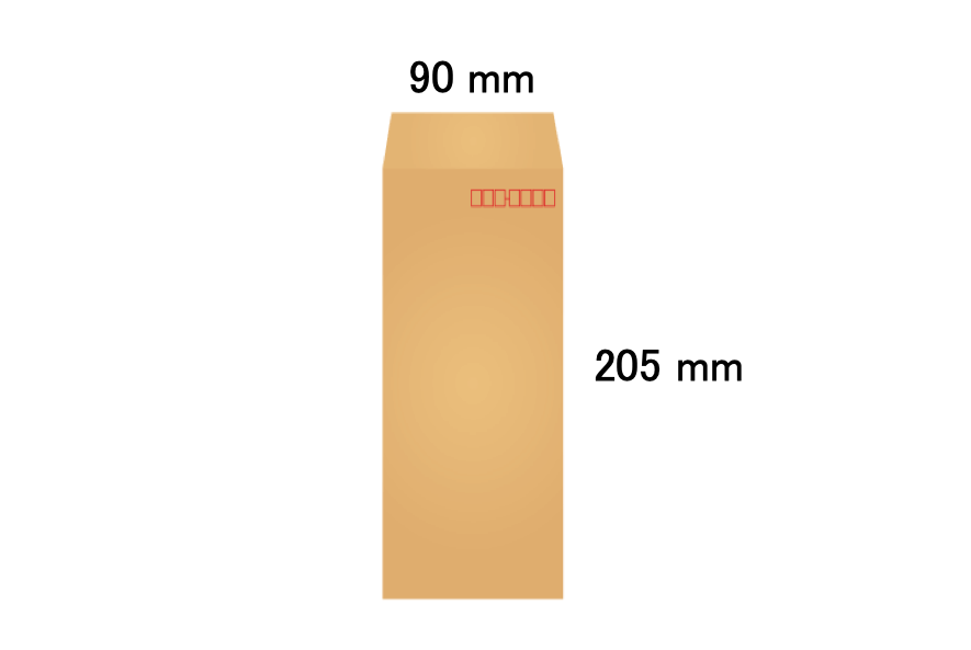 封筒印刷 3000枚～5000枚 長形３号 長３ 80g パステルカラー 郵便枠